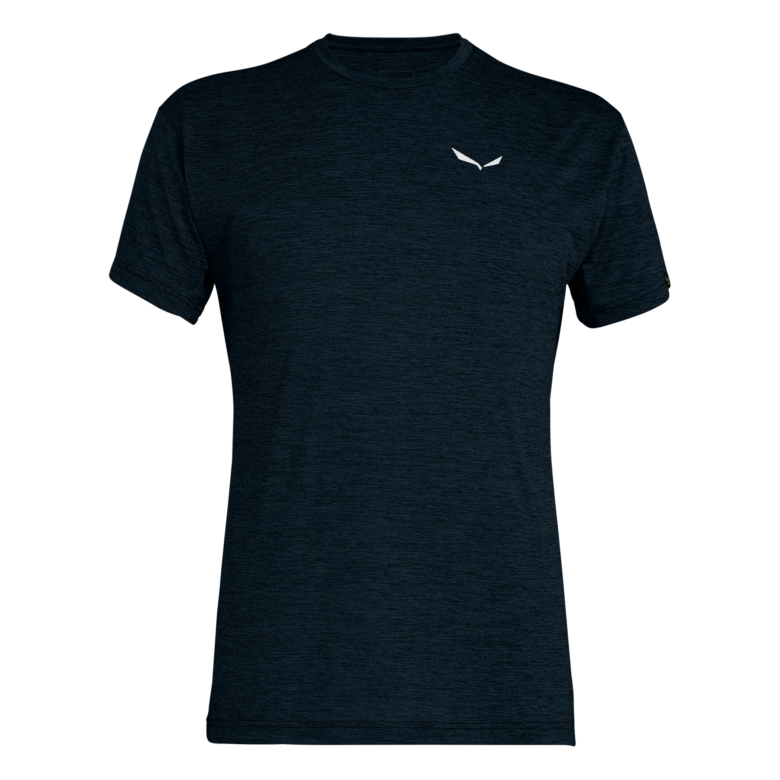 SALEWA - T-SHIRT PUEZ MELANGE DRY TEE 3019 BLUEBERRY MELANGE 26537