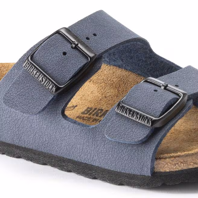 BIRKENSTOCK - CIABATTA JR ARIZONA BIRKIBUC NAVY 552903 - immagine 3