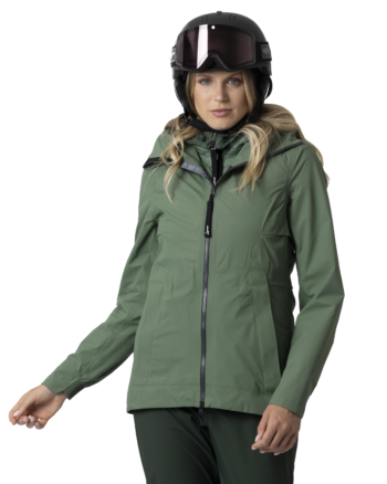 SILD COUNTRY - GIACCA DONNA TIZIANA 3L  DUCK GREEN 50110