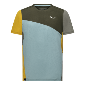 SALEWA - T-SHIRT PUEZ SPORTY DRY 5281 DARK OLIVE MULTI 28632