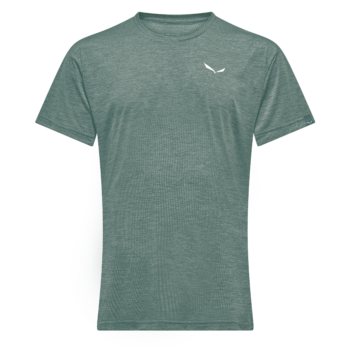 SALEWA - T-SHIRT PUEZ MELANGE DRY TEE 8269 WILLOW MELANGE 26537