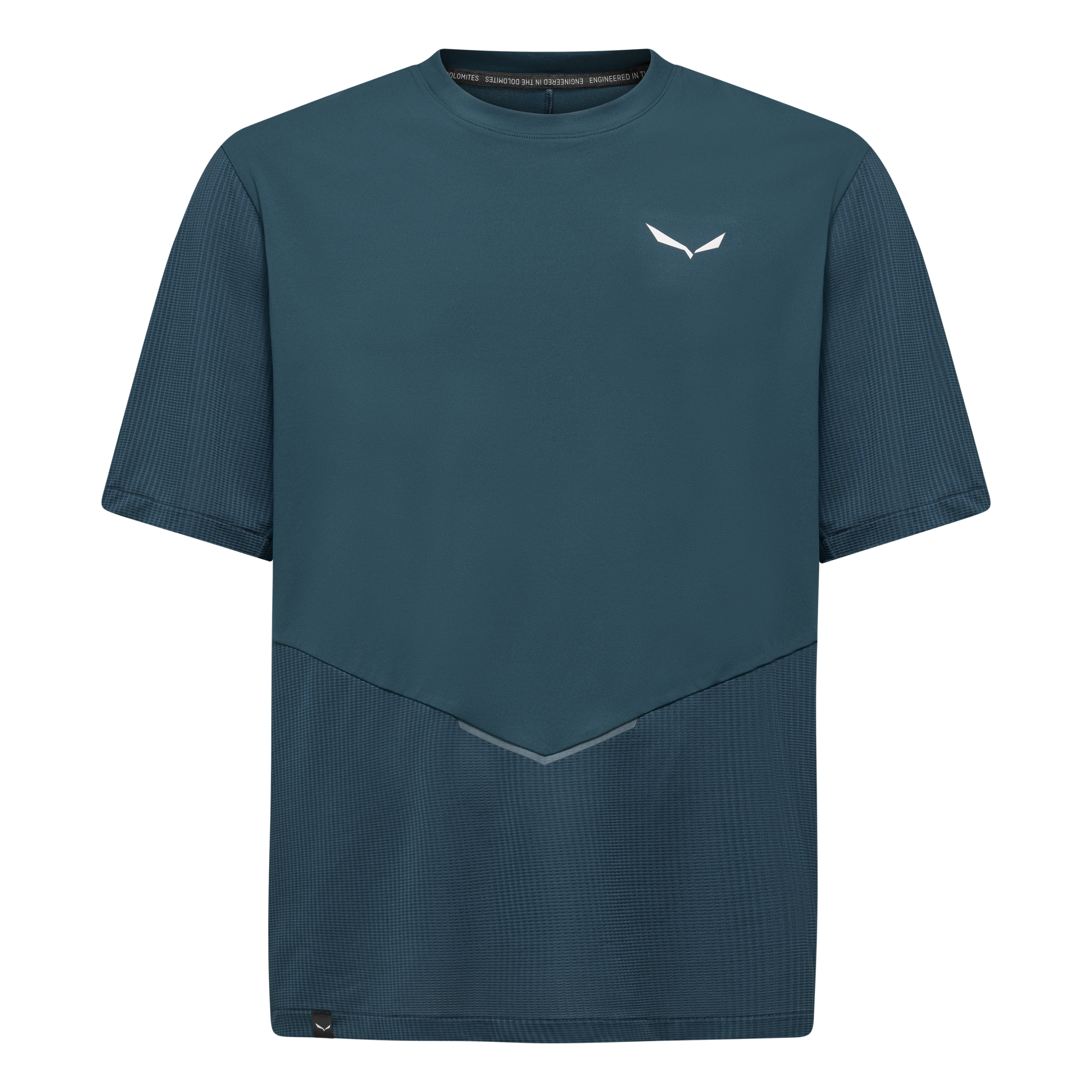SALEWA - T-SHIRT PEDROC DRY HYBRID 8770 POND BLUE 29292