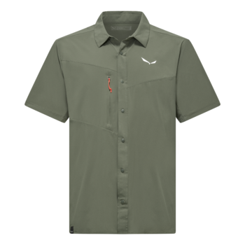 SALEWA - CAMICIA PUEZ S/S  3010 FADED GREEN 29315