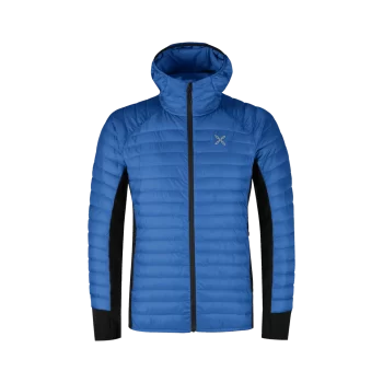 MONTURA - GIACCA WALK HOODED  850 B.BLUE MJAD25X