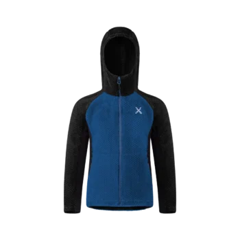 MONTURA - GIACCA JR SOFT PILE COLOR  87 DEEP BLUE MJAP83K