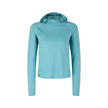 MONTURA - MAGLIA DONNA VERSANTE HOODED  780 CRYSTAL BLUE MMCN70W