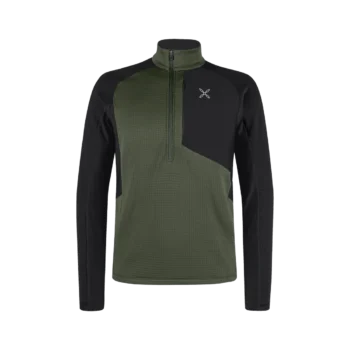 MONTURA - MAGLIA STRETCH COLOR 3 ANORAK 49 VERDE SALVIA MMZP00X