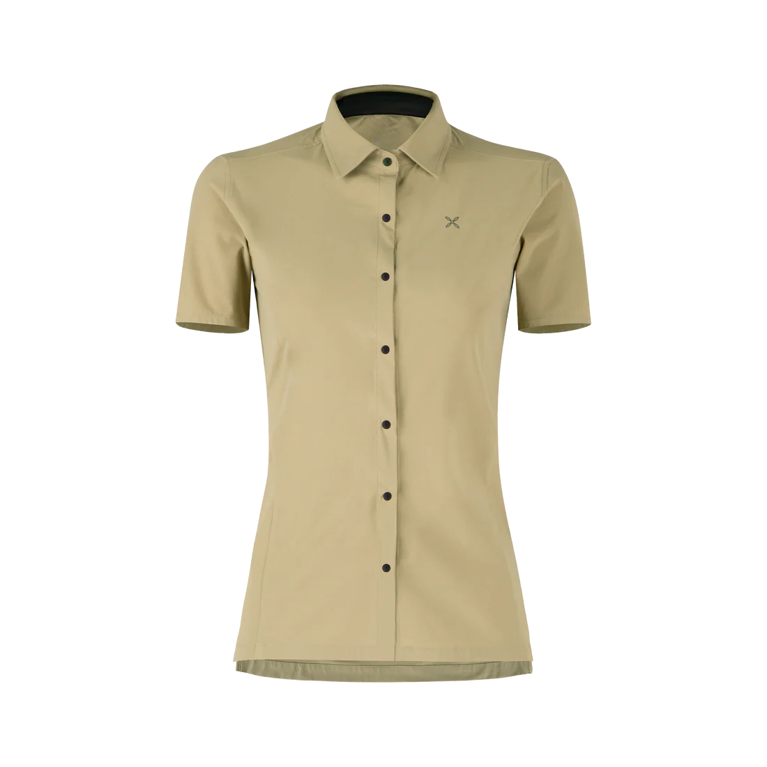 MONTURA - CAMICIA DONNA SOLID S/S 036 DESERT BEIGE MQCG51W