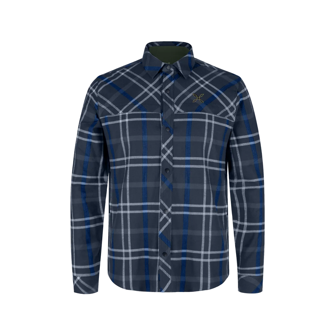 MONTURA - CAMICIA CHECK SHIRT 893 BLUEBERRY MQLC74X