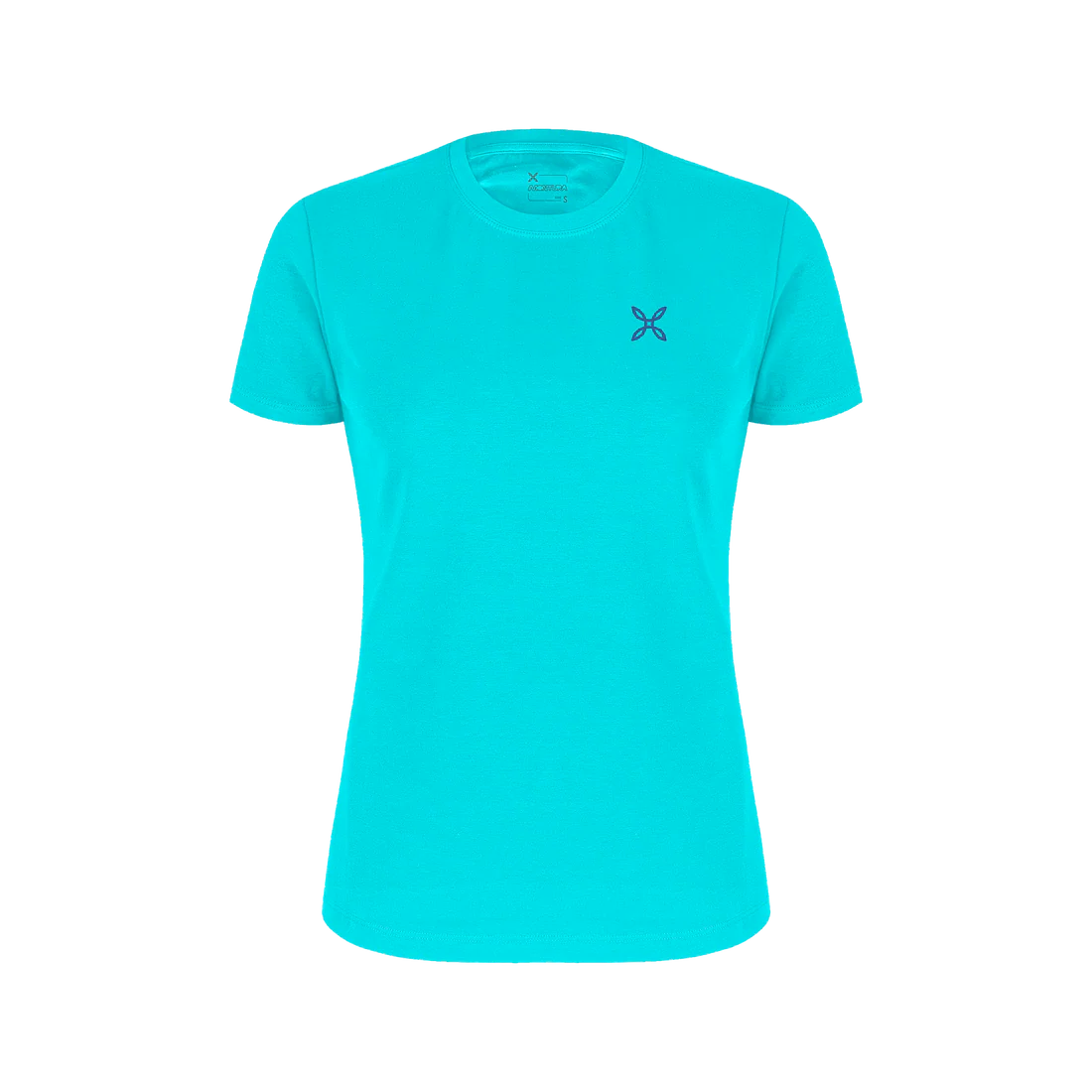 MONTURA - T-SHIRT DONNA ROCK PAINTING 730 TURQUOISE MTGC04W