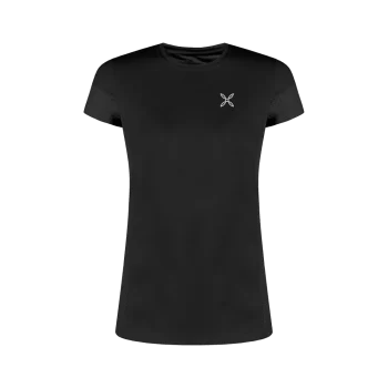 MONTURA - T-SHIRT DONNA DELTA MIX  90 BLACK MTGN52W
