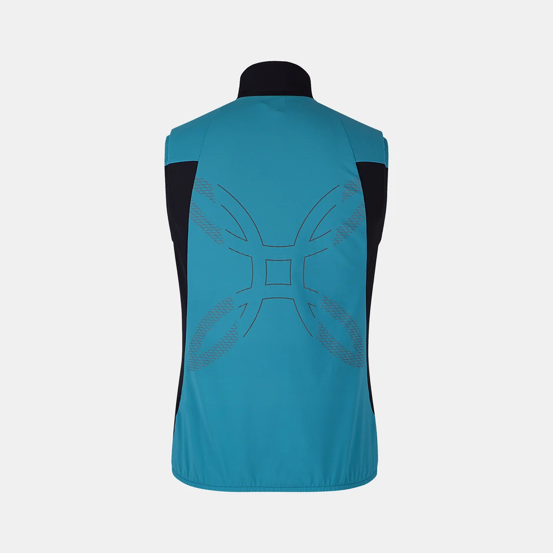 MONTURA - GILET FLASH 873202 STEEL BLUE SUNNY LIME MVW001X - immagine 2