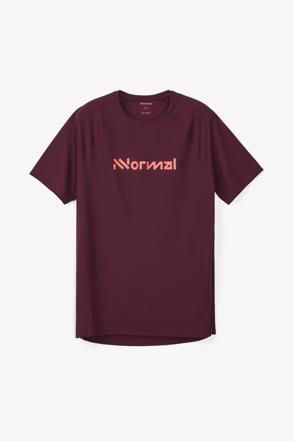 NNORMAL - T-SHIRT RACE 02 003 BURGUNDY N2TS1M