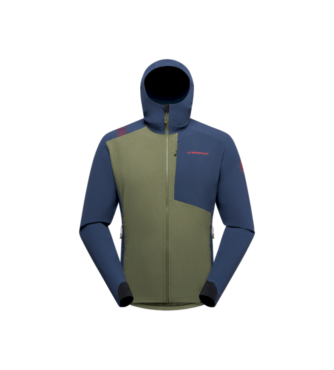LASPORTIVA - GIACCA DESCENDER STORM JKT E47B46 CYPRESS NIGHT SKY ZASF031