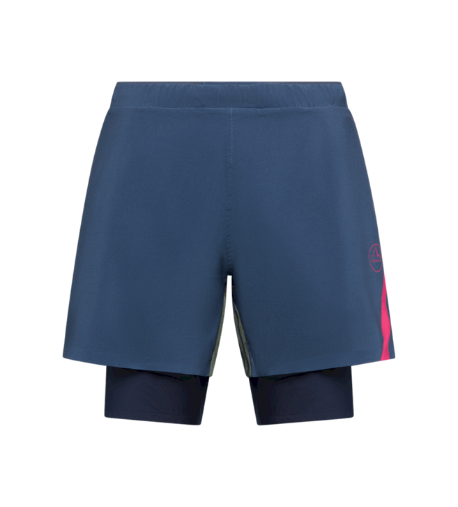 LASPORTIVA - SHORTS DONNA FLOW 5" B46E47 NIGHT SKY CYPRESS ZARS041