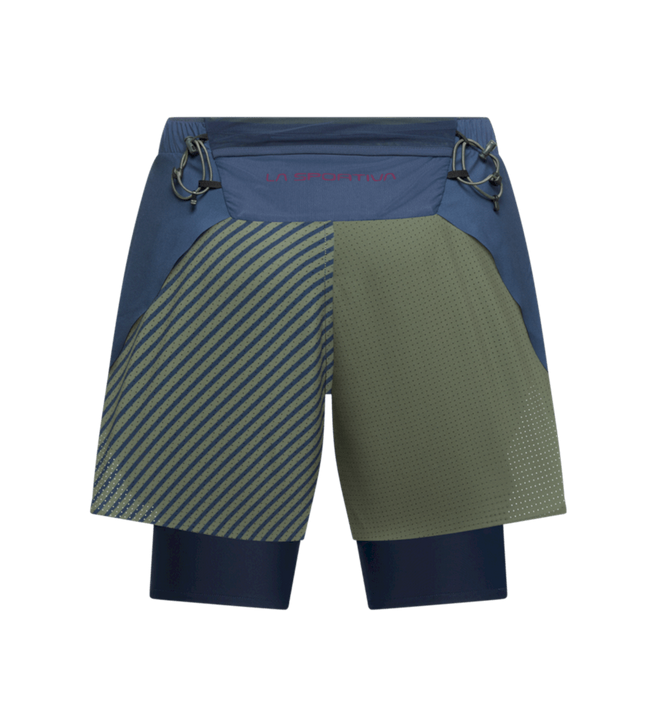 LASPORTIVA - SHORTS DONNA FLOW 5" B46E47 NIGHT SKY CYPRESS ZARS041 - immagine 2