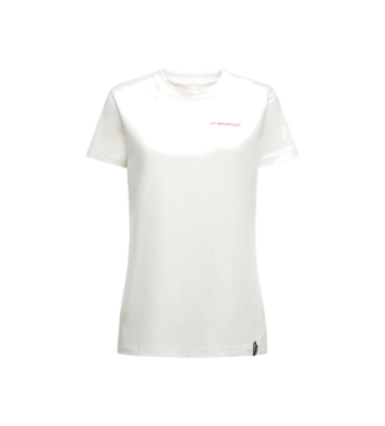 LASPORTIVA - T-SHIRT DONNA CLIMBING DAYS W04P19 CHALK AZALEA ZACT240
