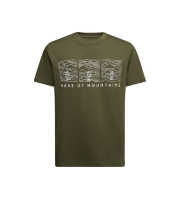 LASPORTIVA - T-SHIRT MADE OF MOUNTAIN E47W04 CYPRESS CHALK ZACT233