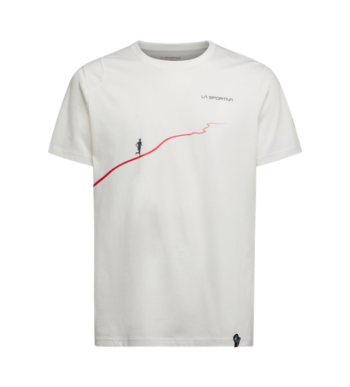 LASPORTIVA - T-SHIRT TRAIL W04W04 CHALK ZACT165