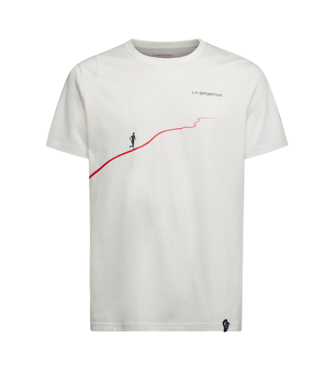 LASPORTIVA - T-SHIRT TRAIL W04W04 CHALK ZACT165