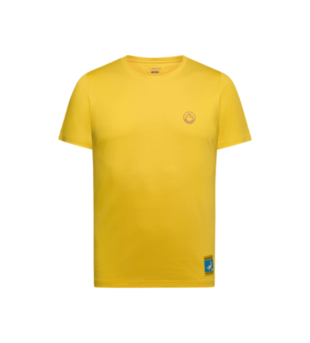 LASPORTIVA - T-SHIRT CLIMBING ON THE MOON Y08U07 GIALLO VIOLA ZACT157