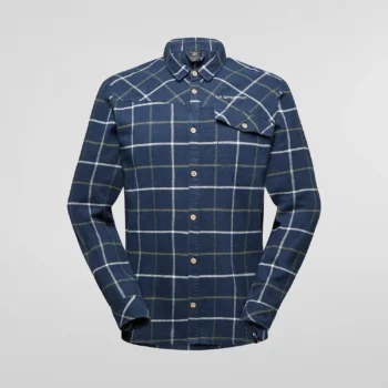 LASPORTIVA - CAMICIA RAMBLER LIGHT FLANNEL  NIGHT SKY/CHALK ZACC014