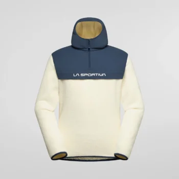 LASPORTIVA - FELPA GUIDANCE SHERPA HOODY  CHALK/NIGHT SKY ZACF005