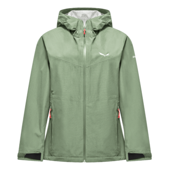 SALEWA - GIACCA DONNA PUEZ AQUA4 2.5L  5A50 PASTEL GREEN 28616