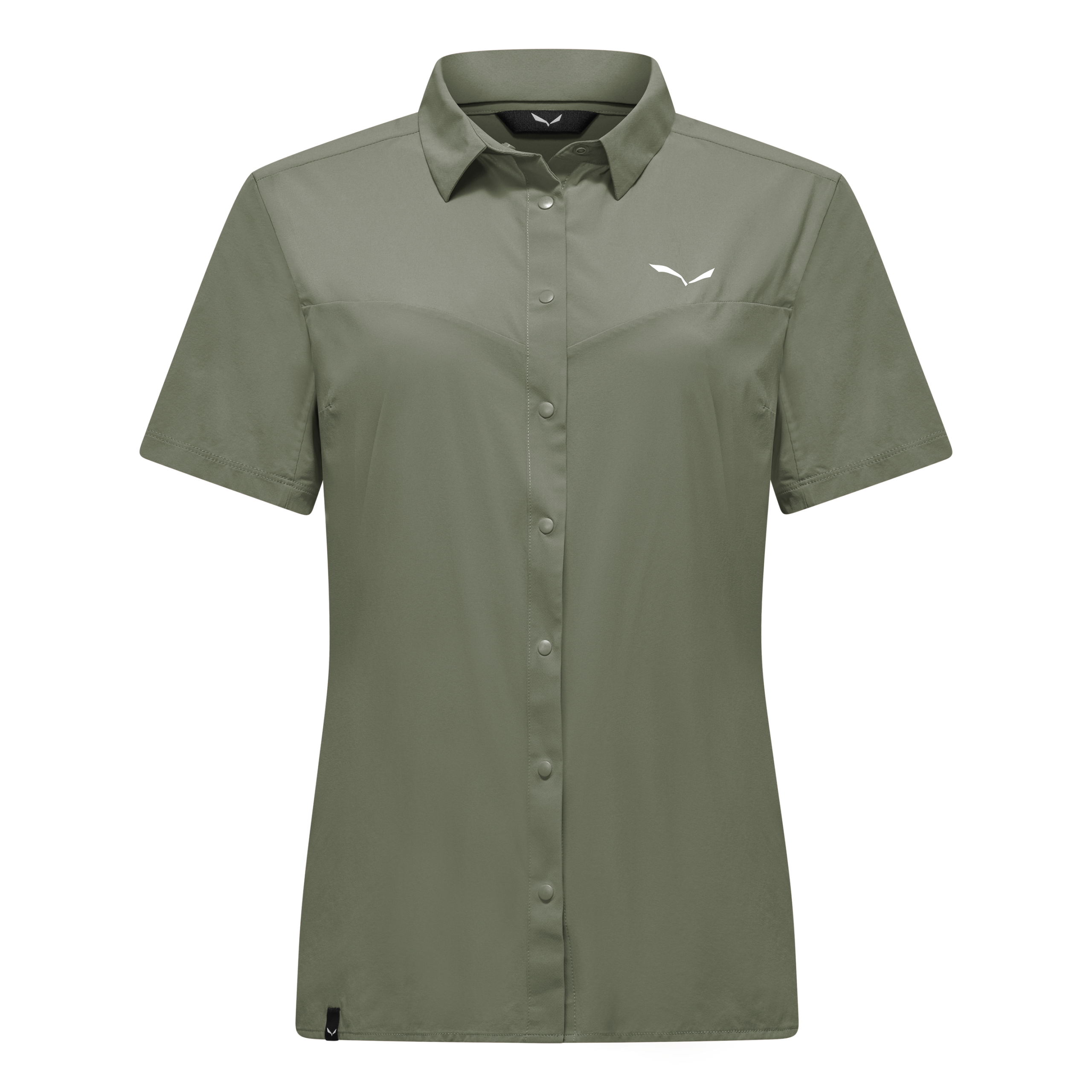 SALEWA - CAMICIA DONNA PEZ S/S 5A50 FADED GREEN 29316