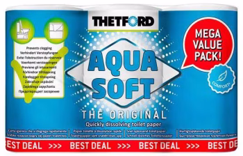 THETFORD - CARTA IGIENICA SOFT 6 ROTOLI - 0402017N