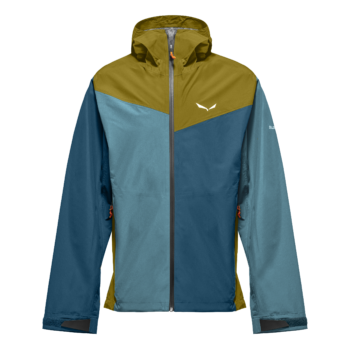SALEWA - GIACCA PUEZ AQUA 4 PTX 2.5L  5812 OLIVE OIL MULTI 28615