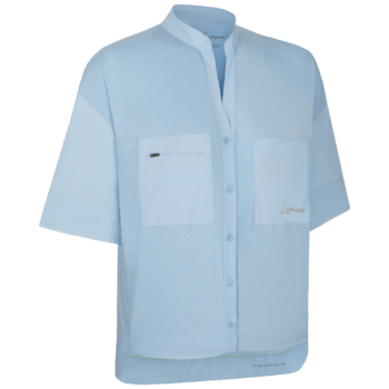 LAMUNT - CAMICIA DONNA ULLI MNT TRAVEL  3140 DUSK BLUE 50139