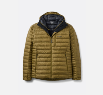 RAB - GIACCA MICROLIGHT ALPINE HOODY OAK QDB-92