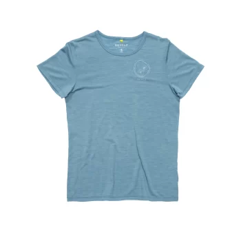 DEVOLD - T-SHIRT DONNA ACTIVE SPRING  SKYBLUE GO293290