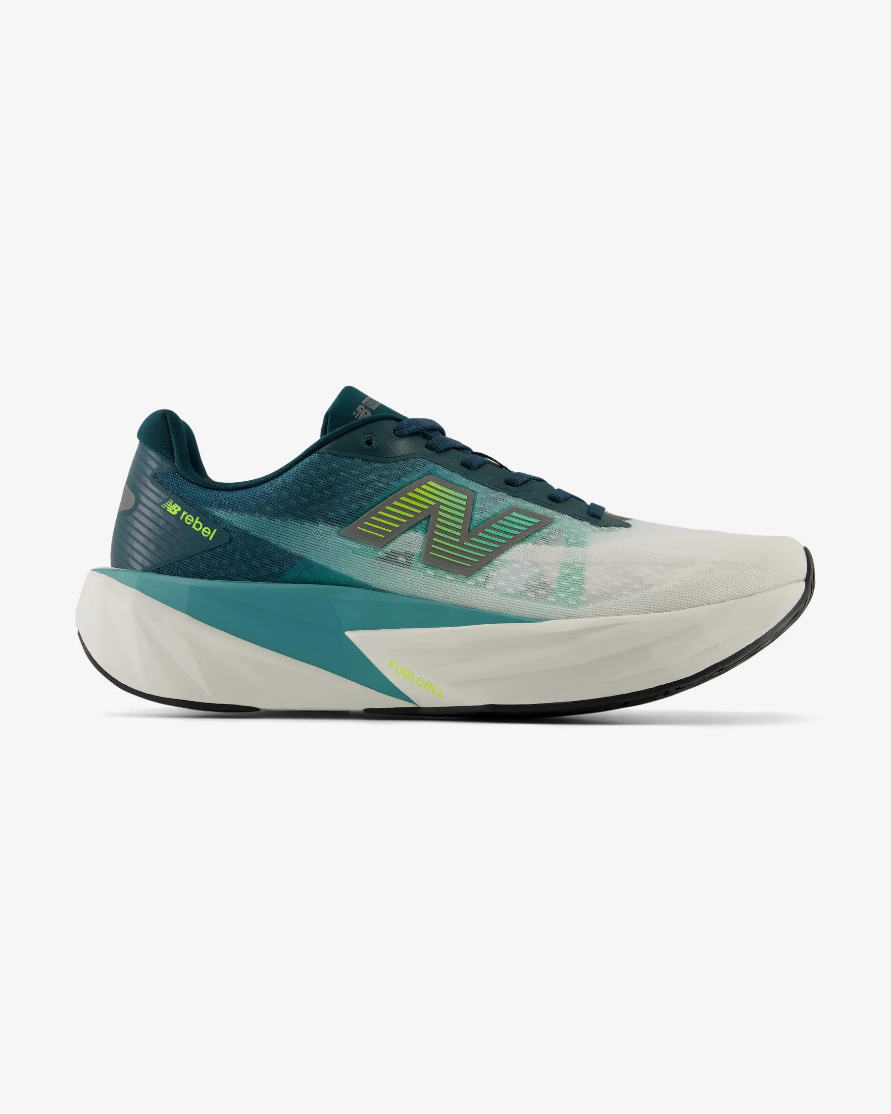 NEW BALANCE - SCARPE FUELCELL REBEL V5 3HW MEDUSA GREEN MFCX