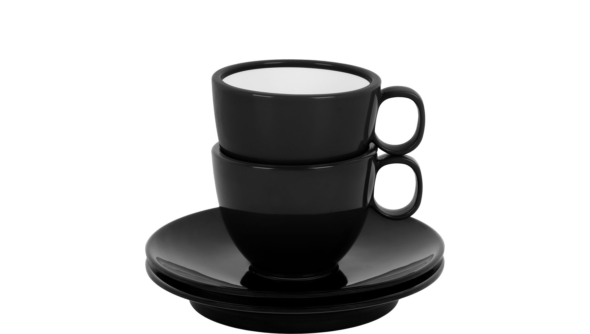SET ESPRESSO BLACK 2 PEZZI 0830066C.C03