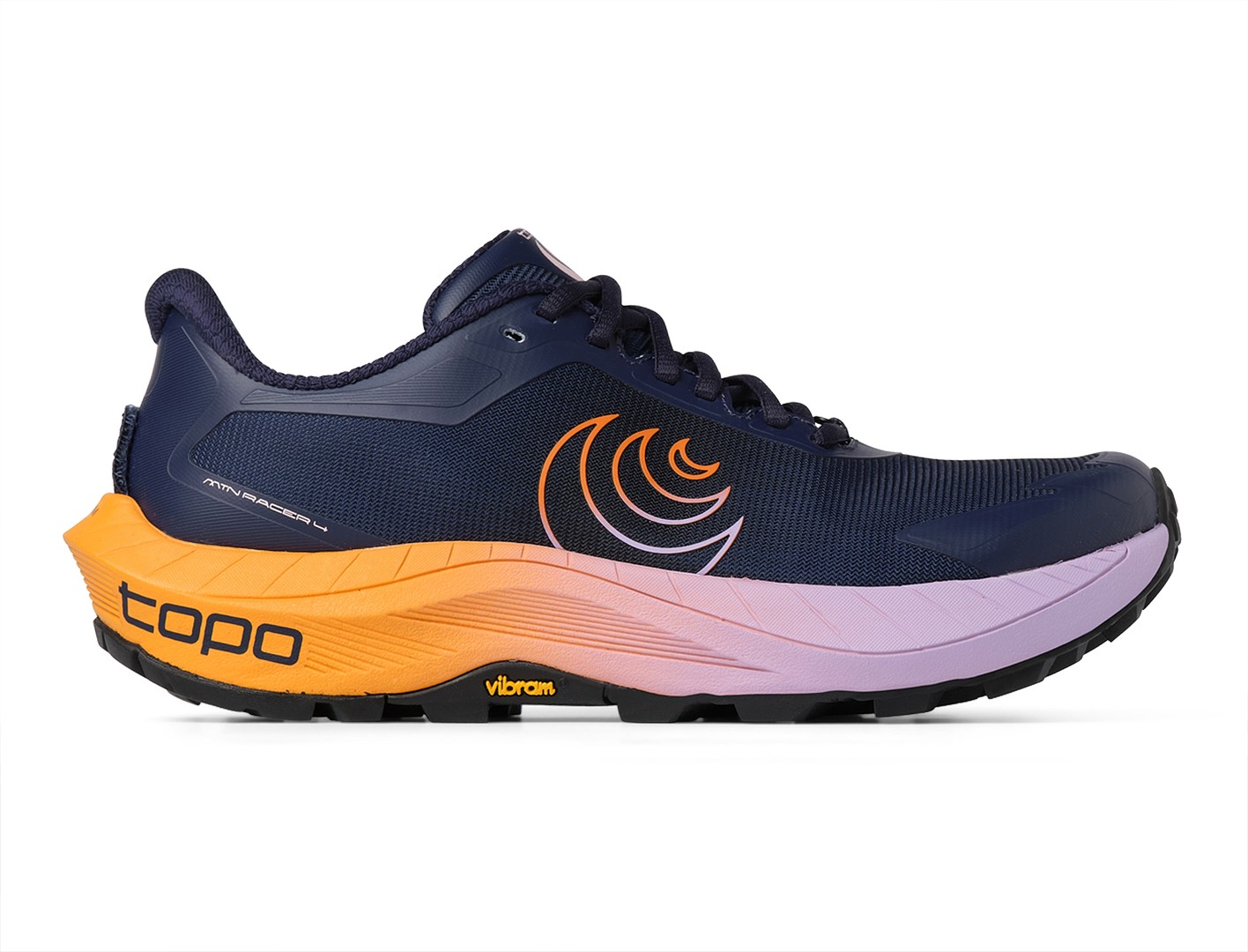 TOPO ATHLETIC - SCARPE DONNA MTN RACER 4 PURPLE-ORANGE W089 - immagine 2