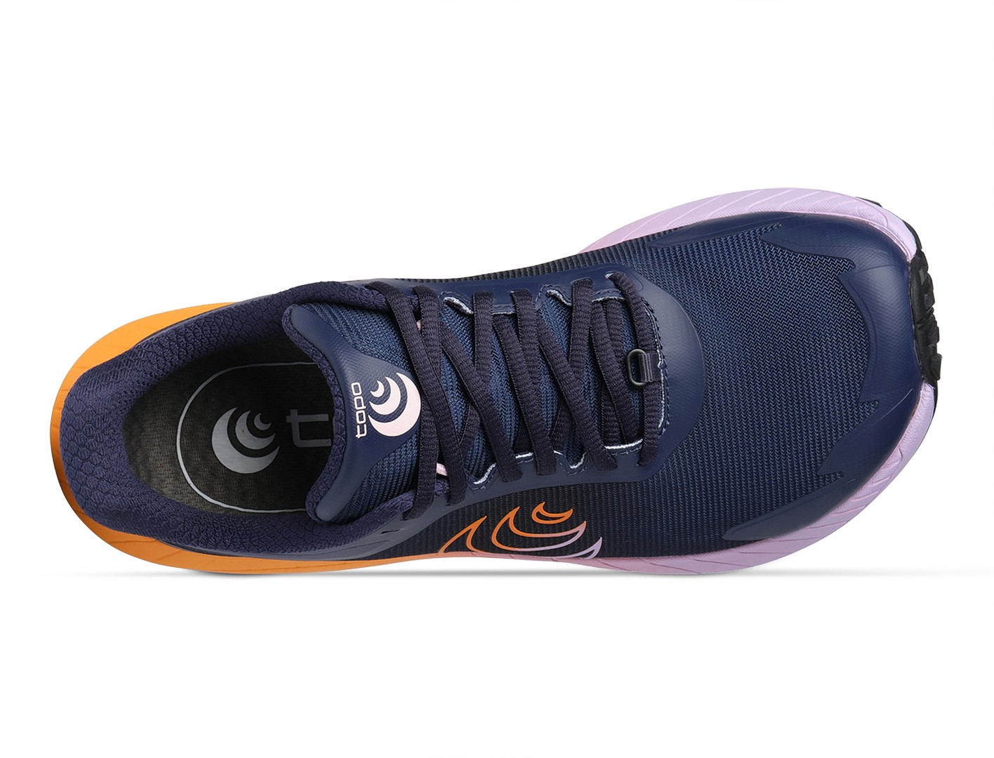 TOPO ATHLETIC - SCARPE DONNA MTN RACER 4 PURPLE-ORANGE W089 - immagine 4