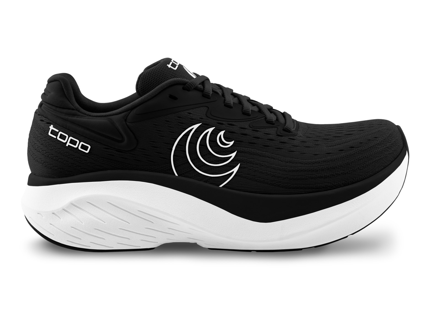 TOPO ATHLETIC - SCARPE ATMOS 2 BLACK-WHITE M091 - immagine 2