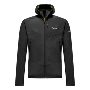 SALEWA - GIACCA ORTLES FLEECE HOODY  0910 BLACK OUT 29364
