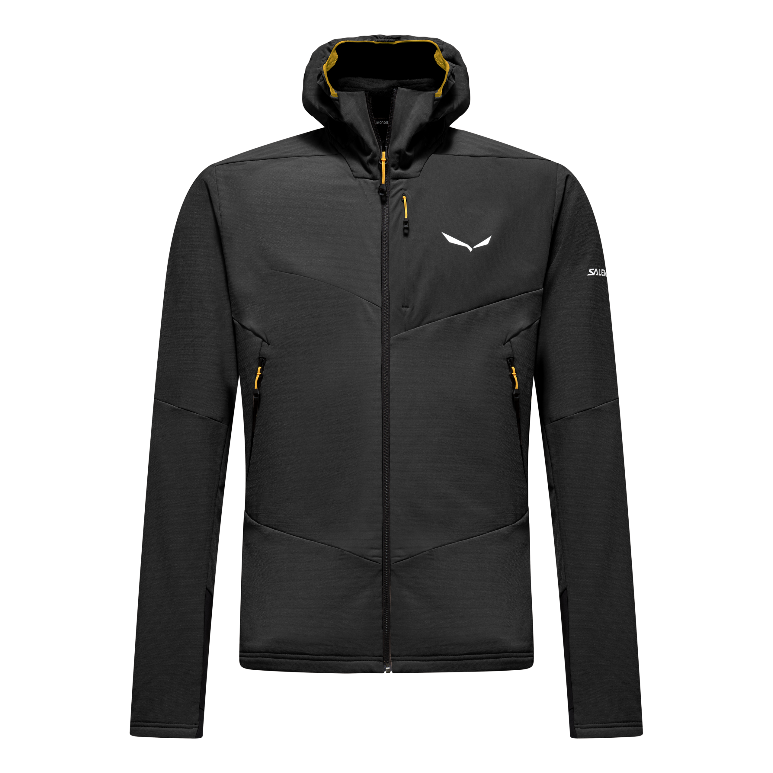 SALEWA - GIACCA ORTLES FLEECE HOODY 0910 BLACK OUT 29364