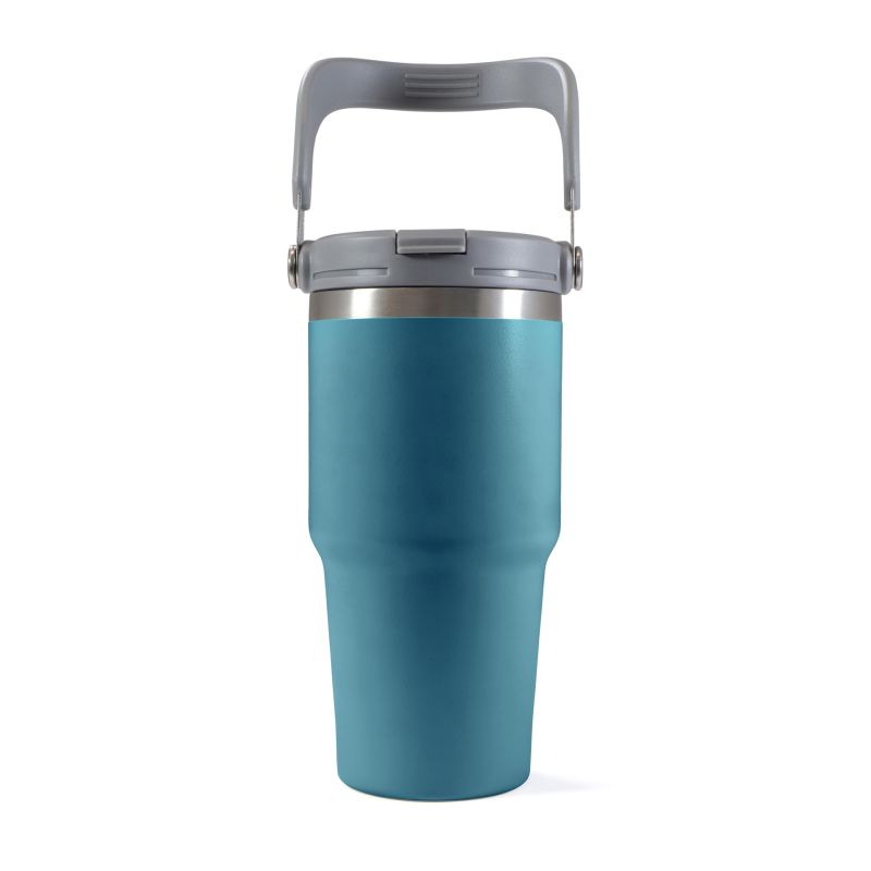 BASIC NATURE - TAZZA TERMICA 0.6 AUTO BLU BLU 562242 - immagine 2