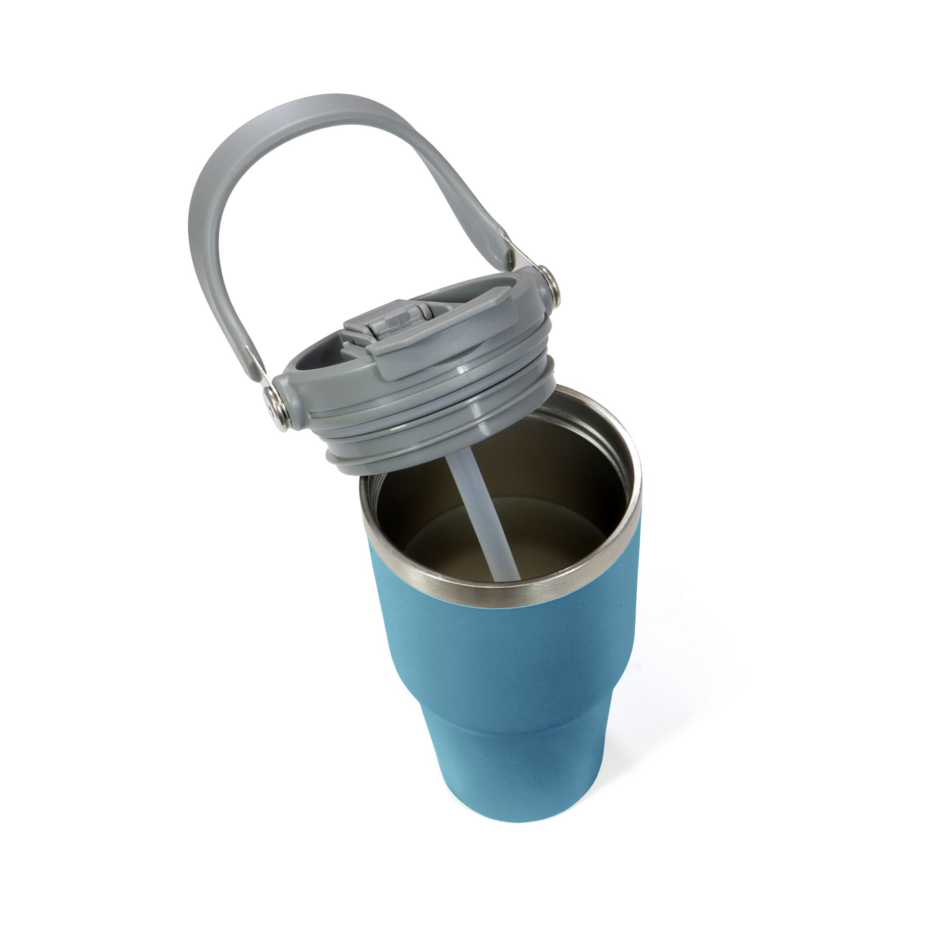 BASIC NATURE - TAZZA TERMICA 0.6 AUTO BLU BLU 562242 - immagine 3