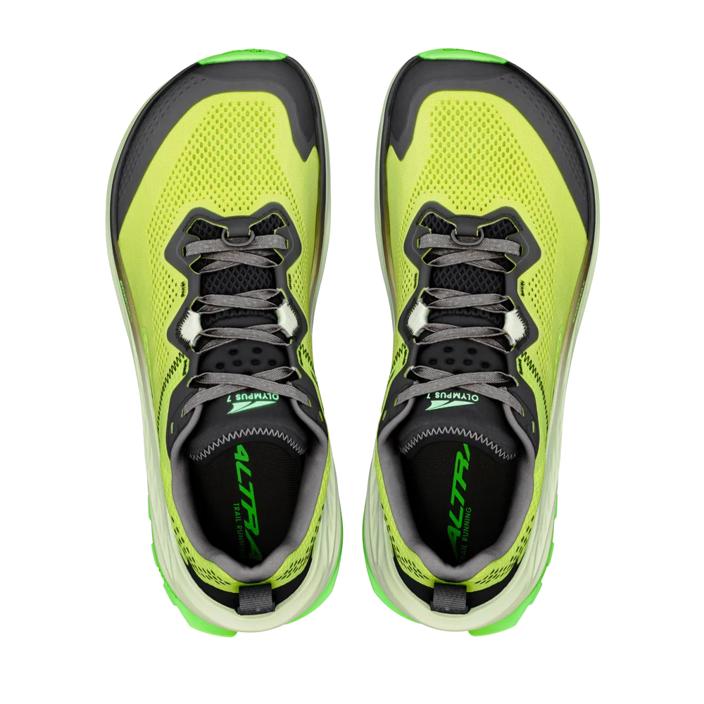 ALTRA RUNNING - SCARPE OLYMPUS 7 90R1 WILD LIME/BLACK AL0A85TK - immagine 4