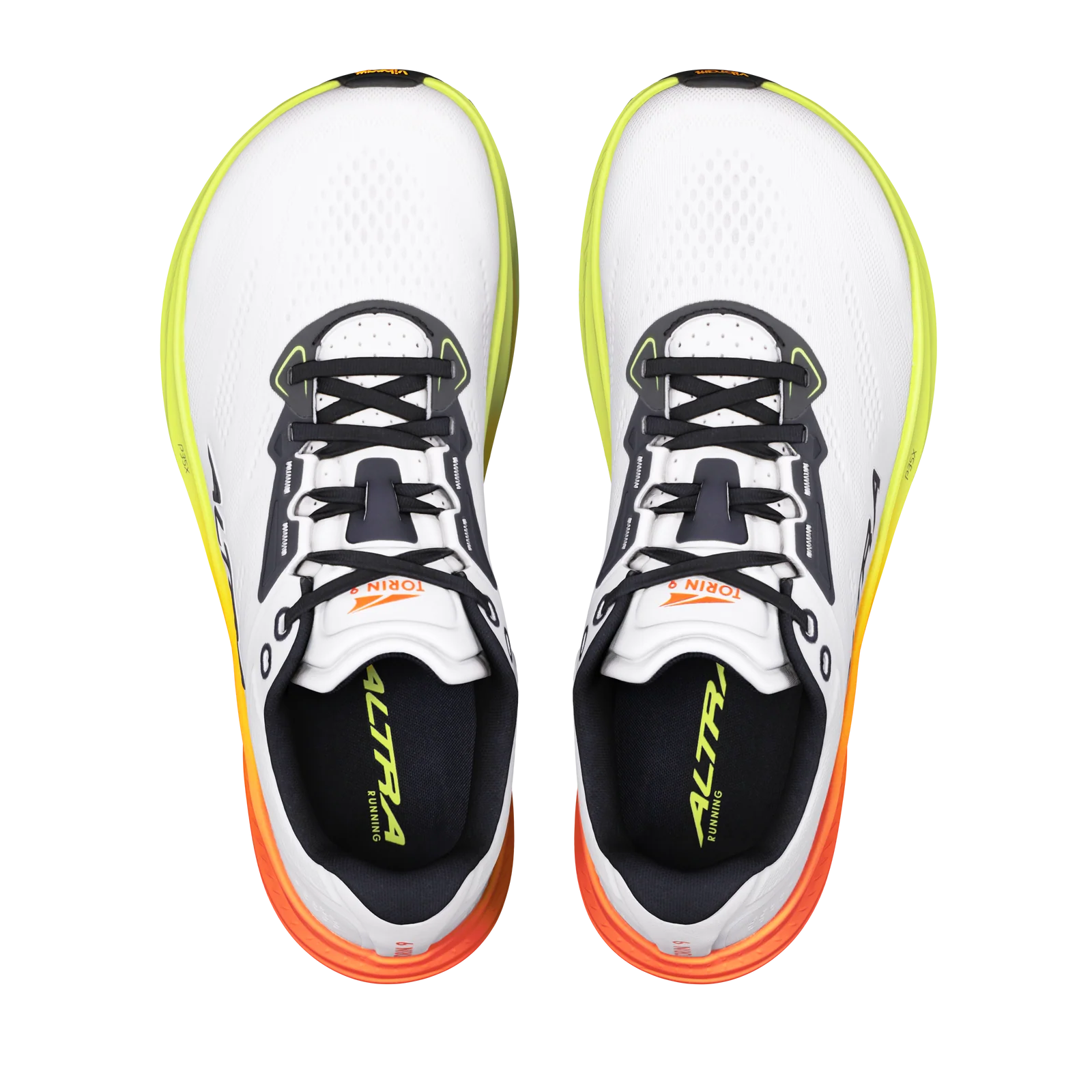 ALTRA RUNNING - SCARPE TORIN 9 87A1 WHITE/BLACK/SAFETY YELLOW AL0A85TN - immagine 2