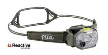 PETZL - LAMPADA FRONTALE SWIFT RL 02 JANGLE GREEN E095BC