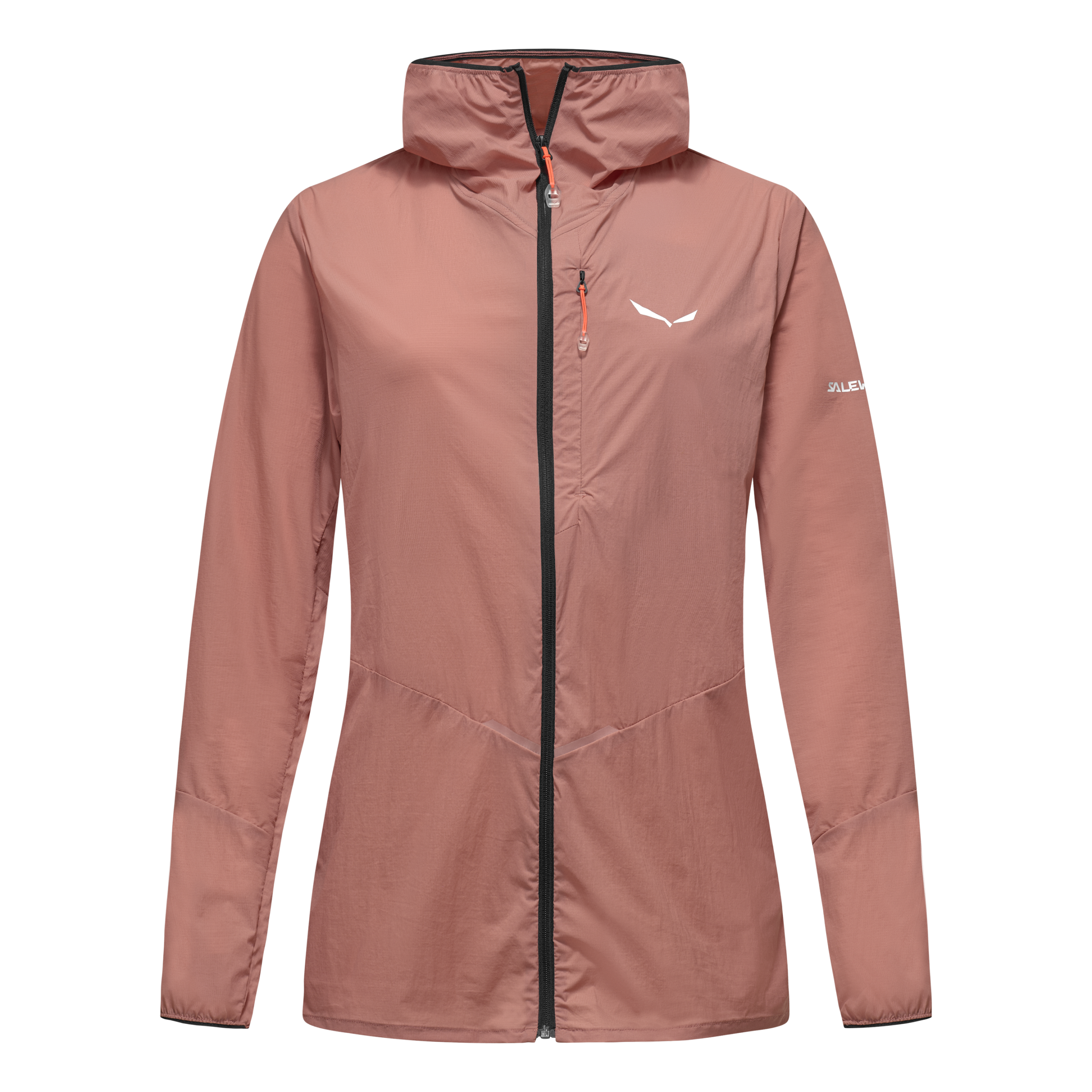 SALEWA - GIACCA DONNA PEDROC WIND HOODY 6A40 DESERT PINK 29285