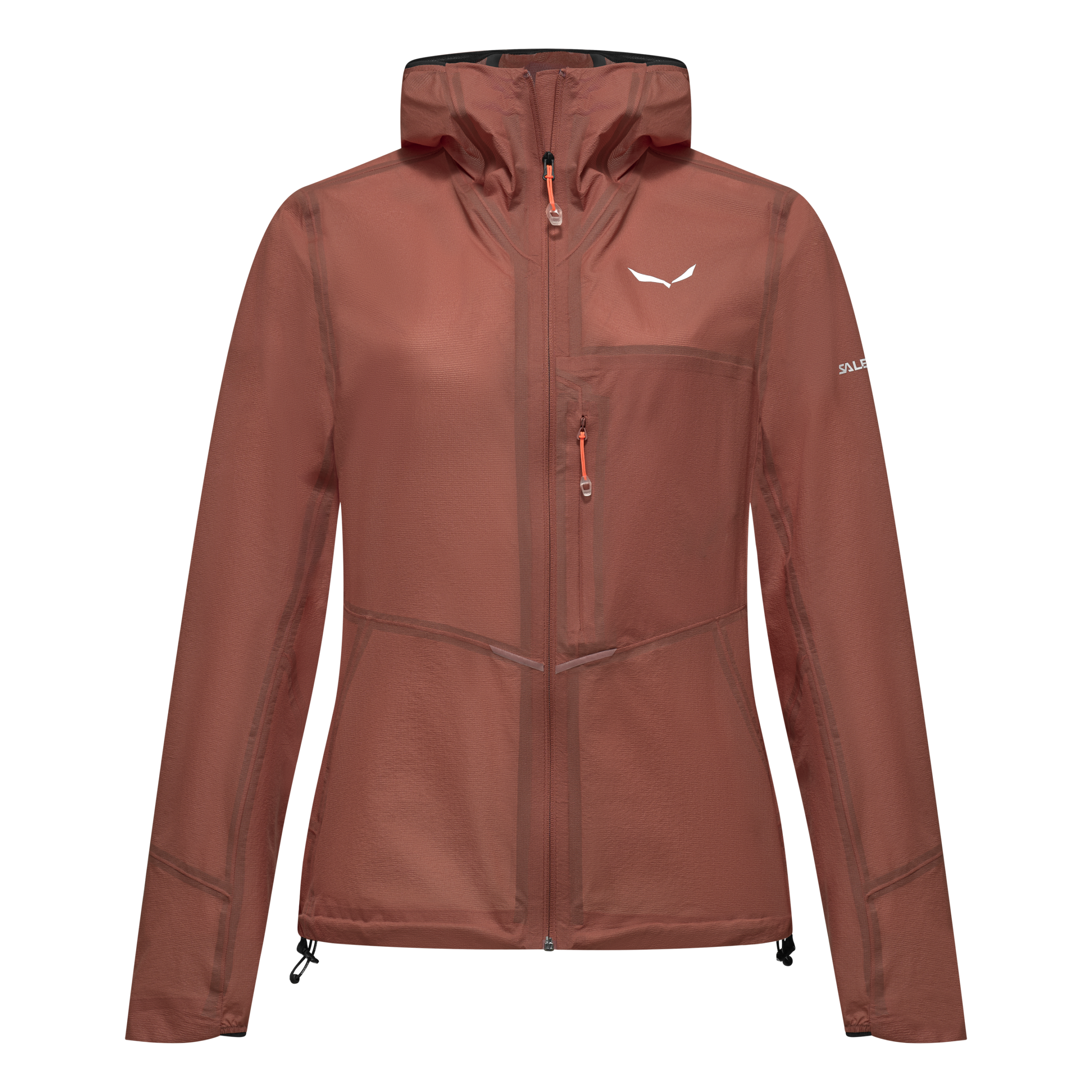 SALEWA - GIACCA DONNA PEDROC 2 PTX 2.5L 1980 ETRUSCAN RED 29283