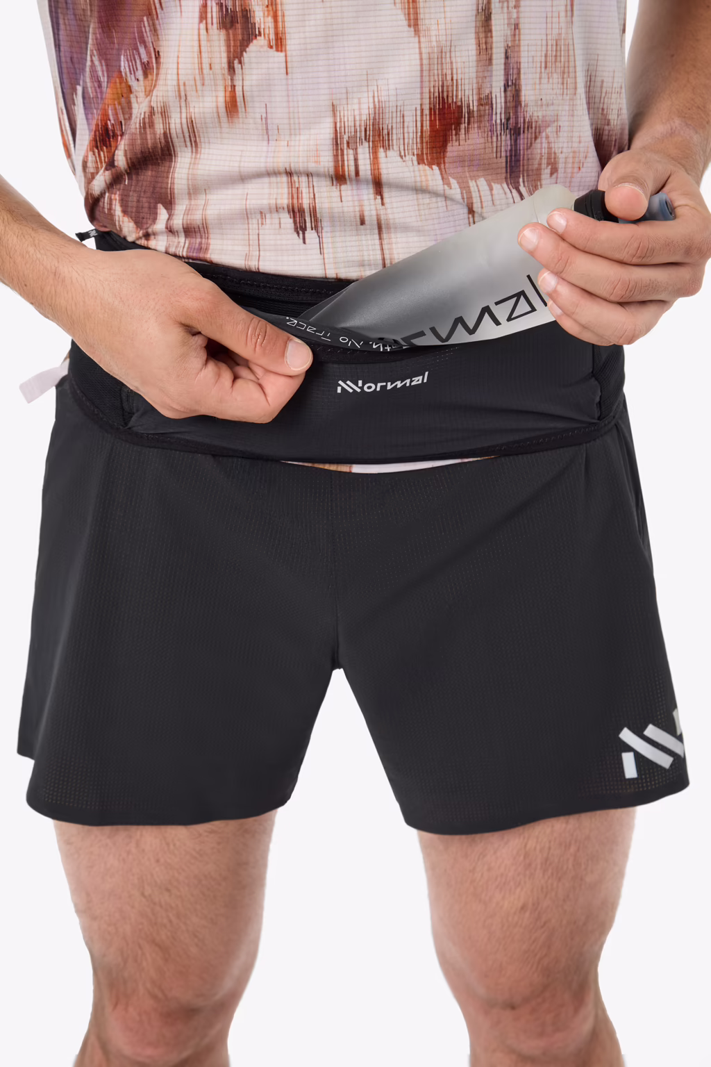 NNORMAL – FASCIA RUN BELT BLACK NA2RB2U - immagine 4