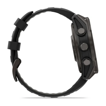 GARMIN - OROLOGIO GPS FENIX 8 PRO 47MM LTE CARBON GREY BLACK 03198-01 - immagine 5